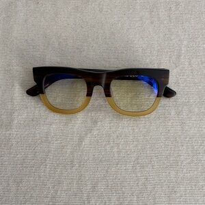 CADDIS Eye Appliances D28 Blue Light Reading Glasses in Bullet Coffee